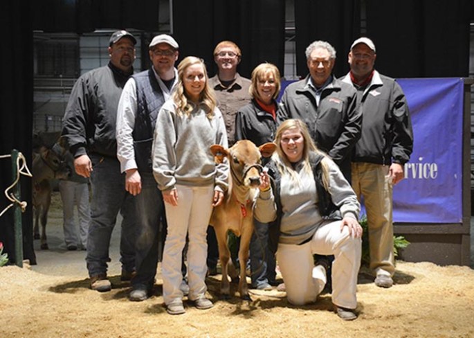Lot 9 - Goff Front 24250-ET Bought by River Valley, IL Consigned by Goff Dairy, NM Purchase Price - $15,500