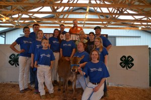 A big THANK YOU to the sale committee and the crew that took care of the heifers at the fairgrounds this week!