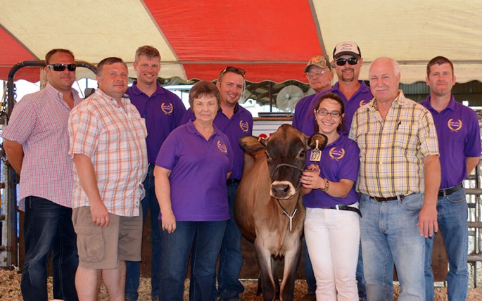 LOT 1 - PAGE-CREST RESPONSE KIMONO-ET sold for $20,000 to Will and Amy Iager, Welch, OK.