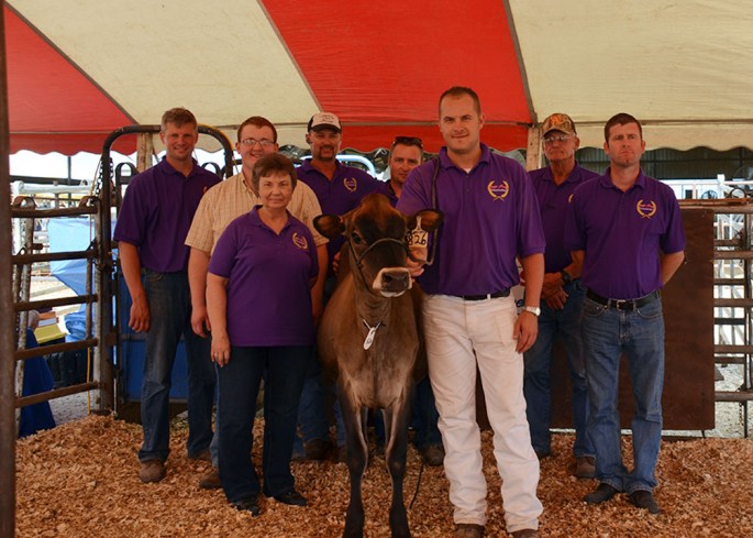 LOT 826 - PAGE-CREST EXCITATION DEVA will also call Greenville, PA home with the Colpetzer family, who purchased her for $17,200.