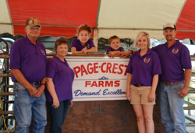 The Page family thanks everyone for their support of their sale the past two days. 