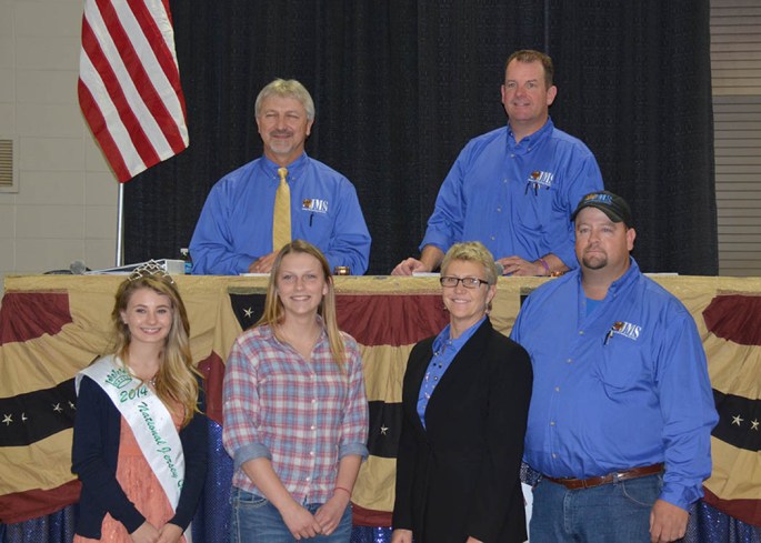 Melanie Provost, Prescott , MI consigned the 5th high seller. LOT 15 - PRO-HART CREDIBULL CHARMIN-P-ET sold for $14,400 to Glen Meadows Farm, Fultonville, NY.