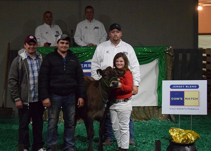 Lot 105, River Valley Mgapwr Koretta 1233-ET was tied for top selling lot of the Pot O'Gold Sale. Jillian Swafford, GA purchased "Koretta" from River Valley Farm, IL for $7,500.