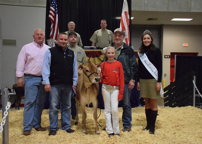 Second top selling lot was Lot 3, Schirm Harris Luna{5}, consigned by Paul Schirm, OH. She was purchased by Sexing Technologies, TX