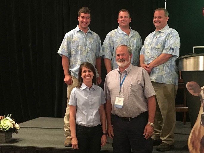 Second High Seller in the 59th National Heifer Sale was Hillview Mackenzie Key-Linda-ET from Chris Sorenson. She was purchased by Alta Genetics for $15,500